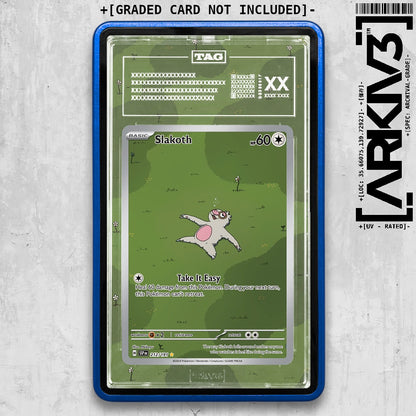 ARKIV3 TAG graded front - Blue