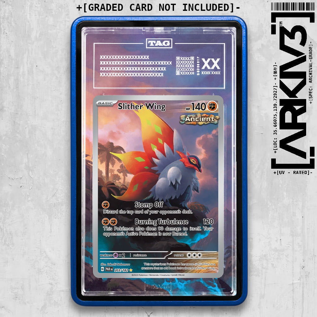 ARKIV3 TAG graded front - Blue