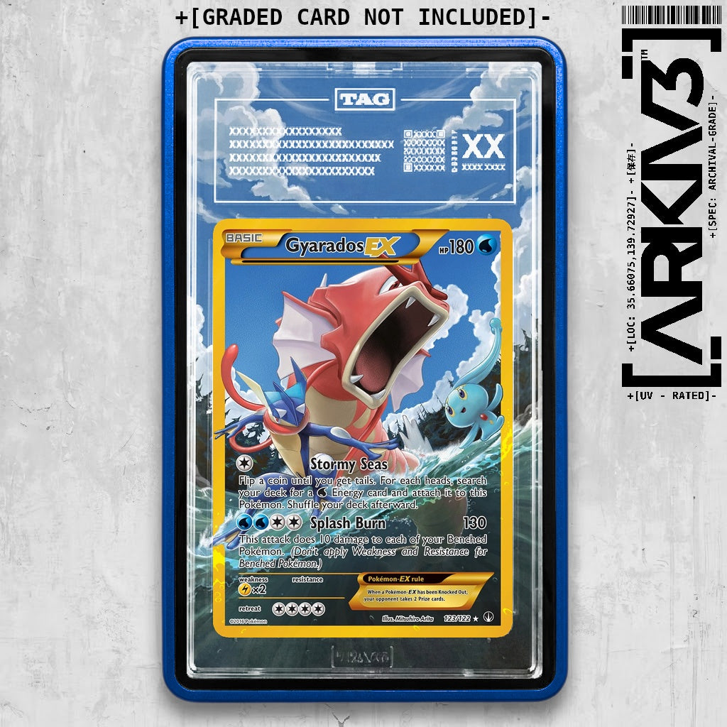 ARKIV3 TAG graded front - Blue