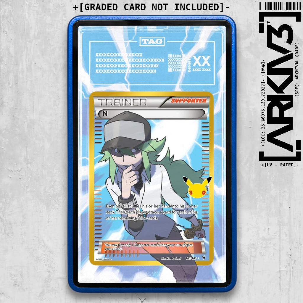 ARKIV3 TAG graded front - Blue