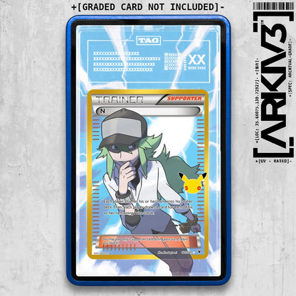 ARKIV3 TAG graded front - Blue