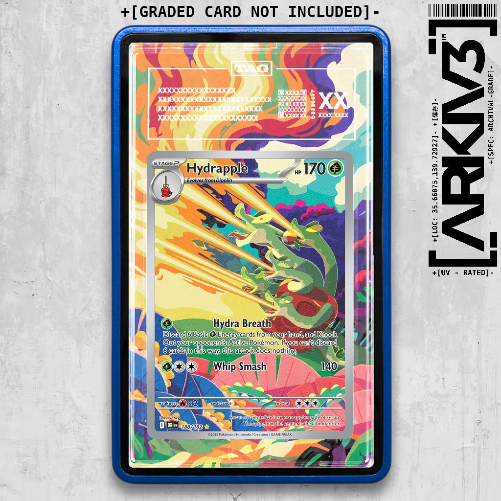 ARKIV3 TAG graded front - Blue