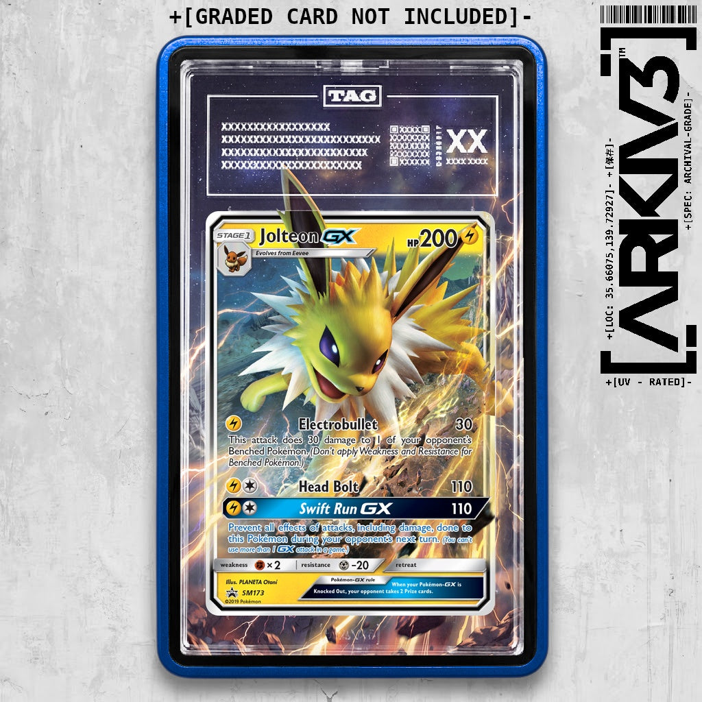 ARKIV3 TAG graded front - Blue
