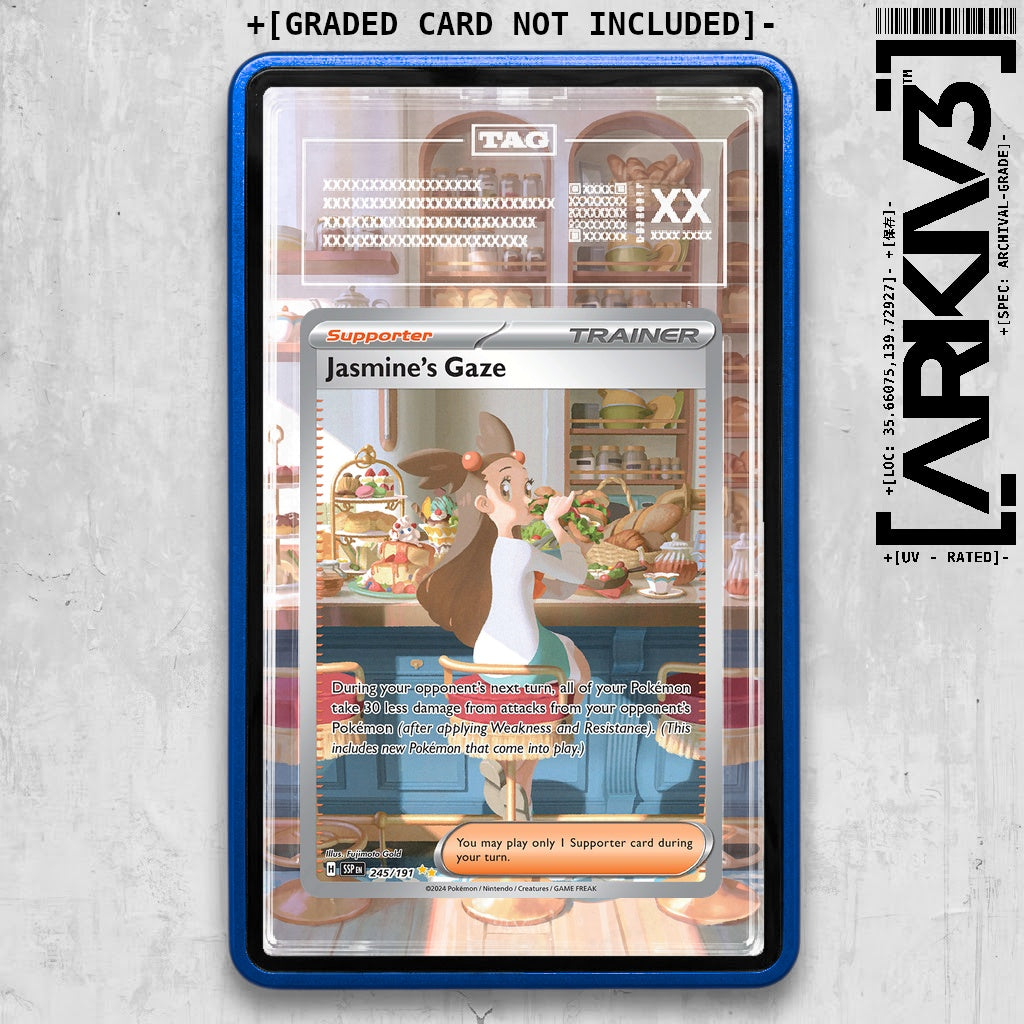 ARKIV3 TAG graded front - Blue