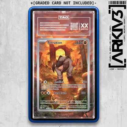 ARKIV3 TAG graded front - Blue