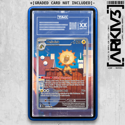ARKIV3 TAG graded front - Blue