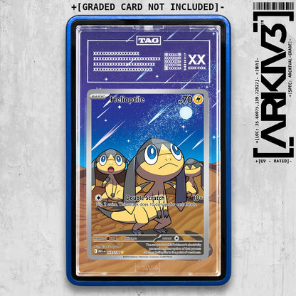 ARKIV3 TAG graded front - Blue