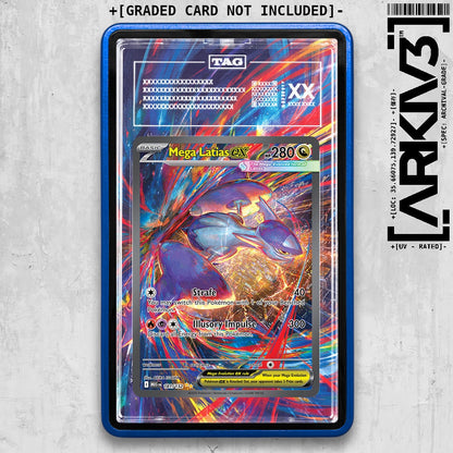 ARKIV3 TAG graded front - Blue