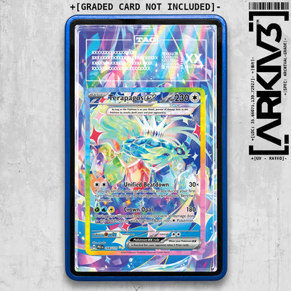 ARKIV3 TAG graded front - Blue