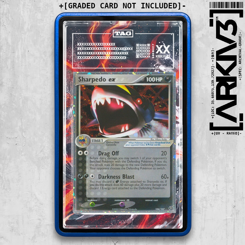 ARKIV3 TAG graded front - Blue