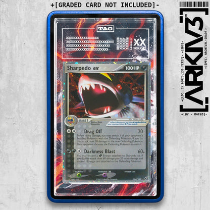 ARKIV3 TAG graded front - Blue