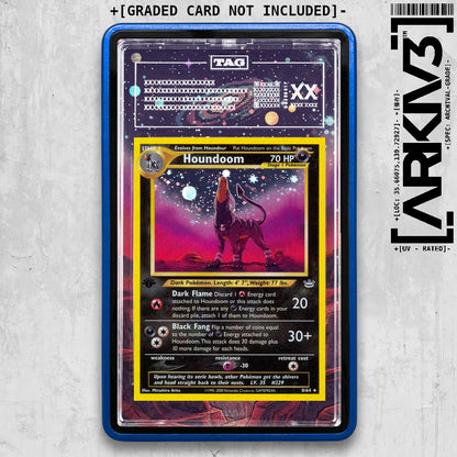 ARKIV3 TAG graded front - Blue