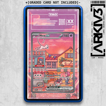 ARKIV3 TAG graded front - Blue