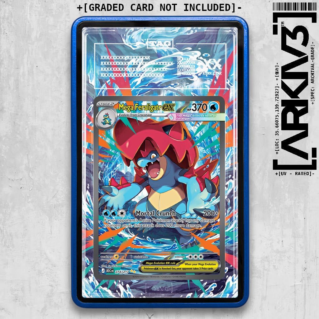 ARKIV3 TAG graded front - Blue