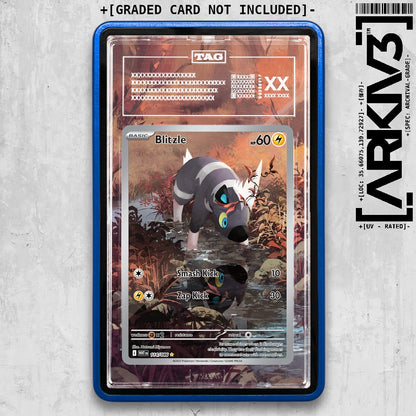 ARKIV3 TAG graded front - Blue