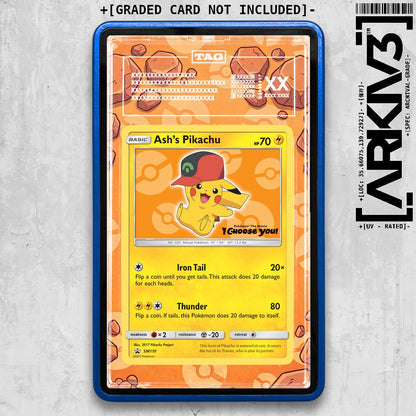 ARKIV3 TAG graded front - Blue