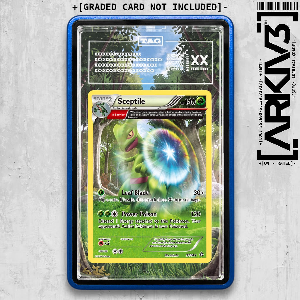 ARKIV3 TAG graded front - Blue