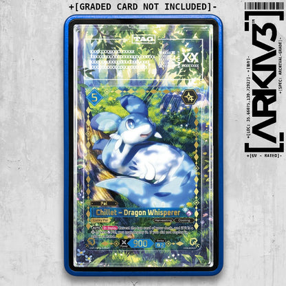 ARKIV3 TAG graded front - Blue