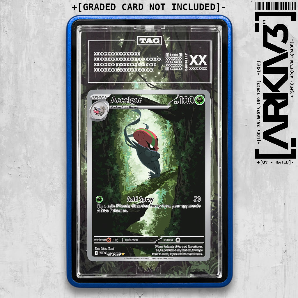 ARKIV3 TAG graded front - Blue