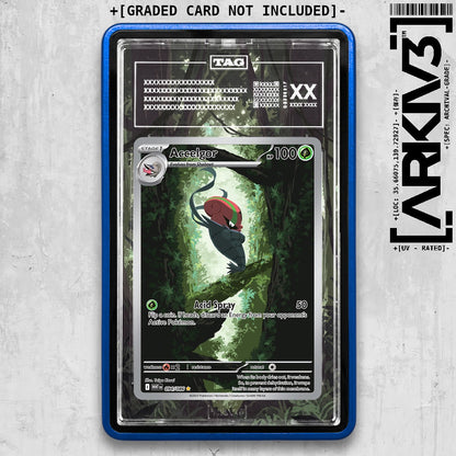 ARKIV3 TAG graded front - Blue