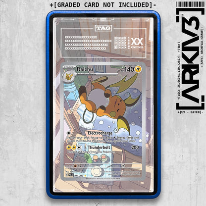 ARKIV3 TAG graded front - Blue