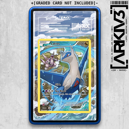 ARKIV3 TAG graded front - Blue