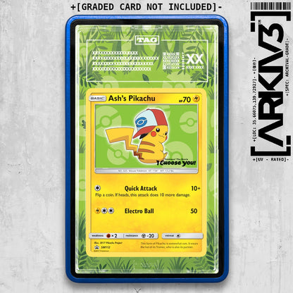 ARKIV3 TAG graded front - Blue