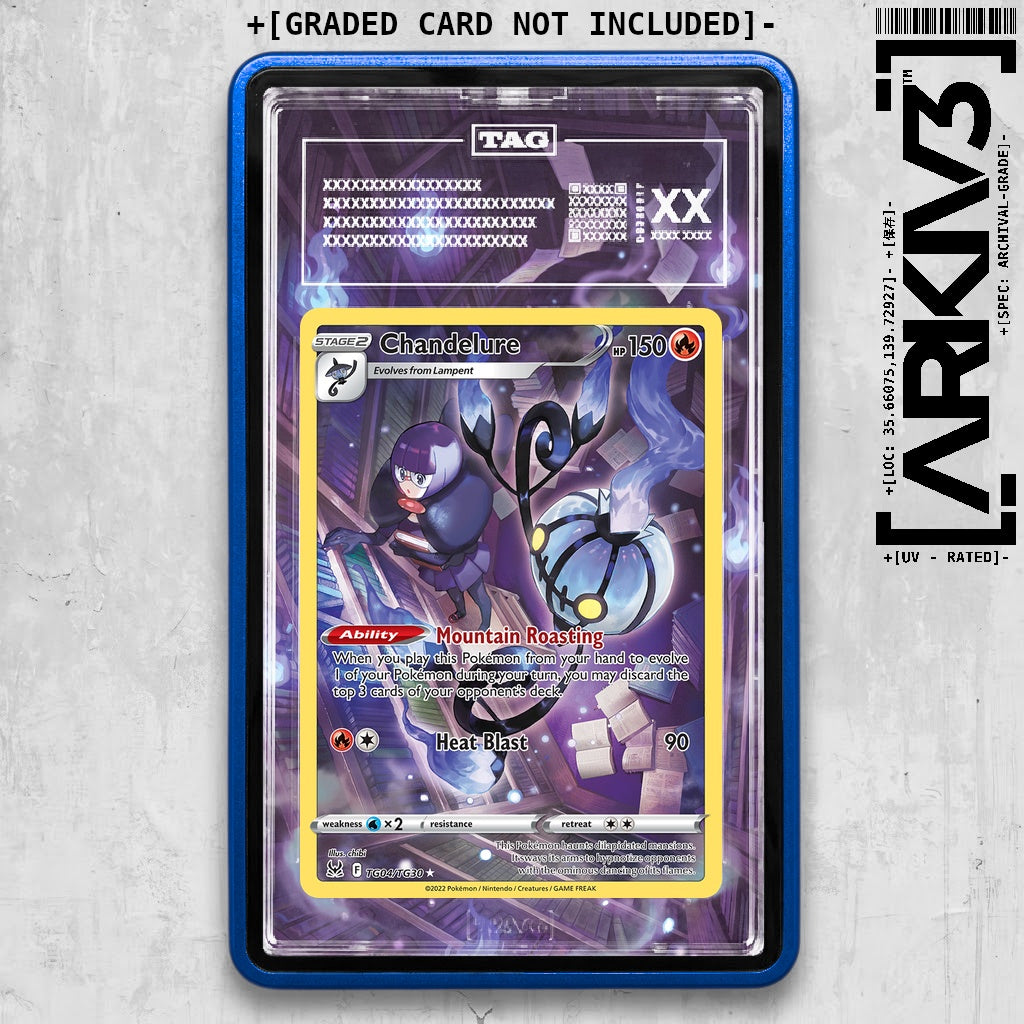 ARKIV3 TAG graded front - Blue