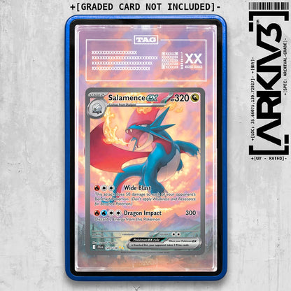 ARKIV3 TAG graded front - Blue