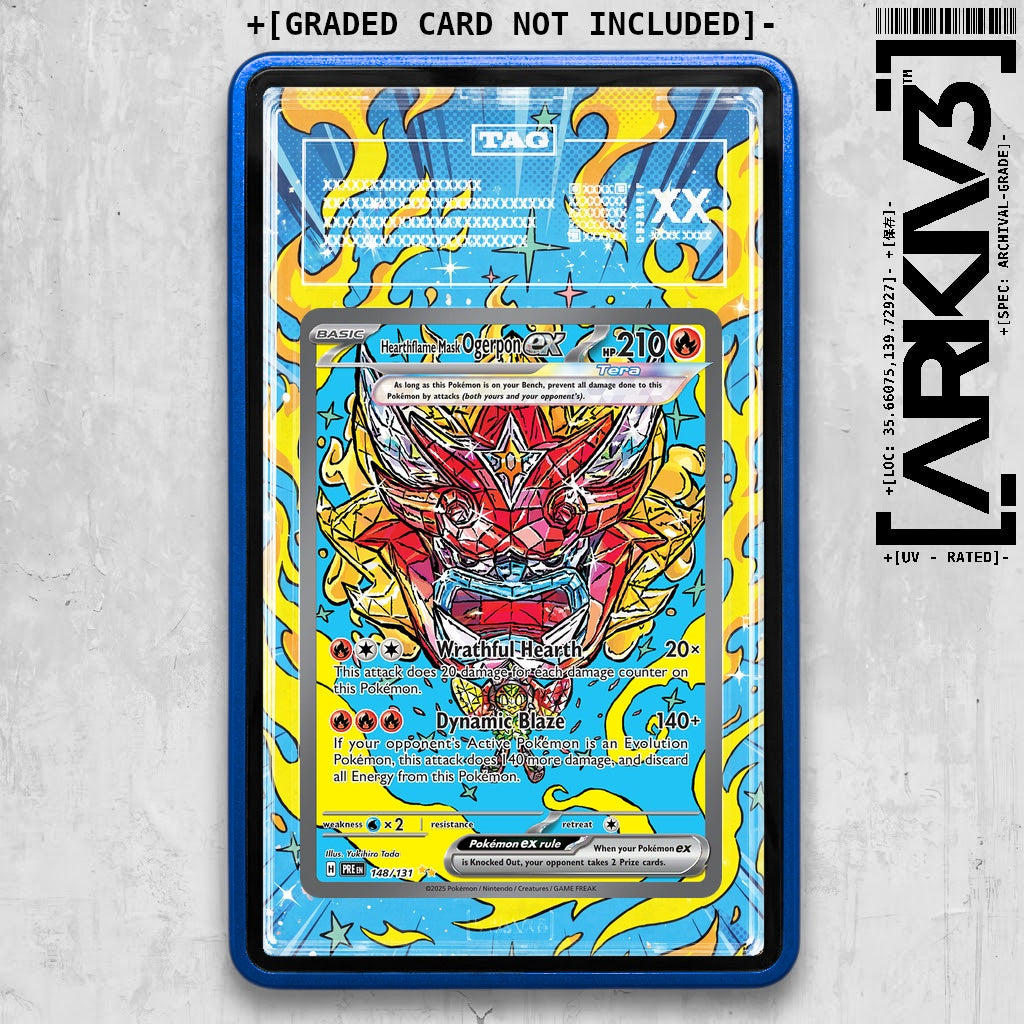 ARKIV3 TAG graded front - Blue