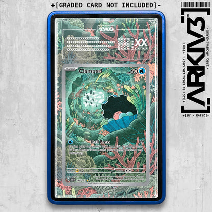 ARKIV3 TAG graded front - Blue