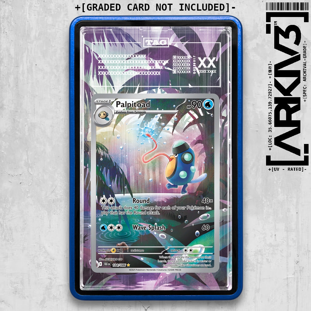 ARKIV3 TAG graded front - Blue