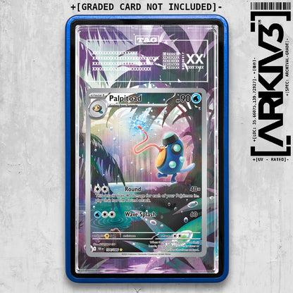 ARKIV3 TAG graded front - Blue
