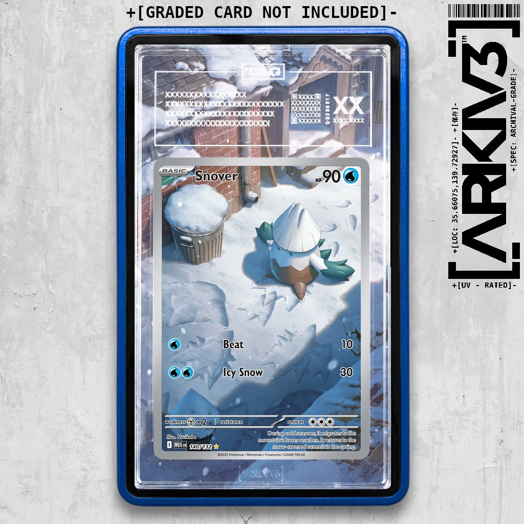 ARKIV3 TAG graded front - Blue