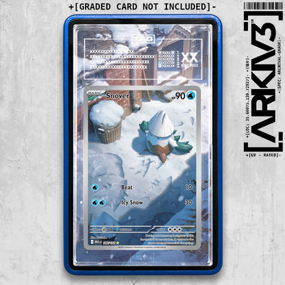 ARKIV3 TAG graded front - Blue