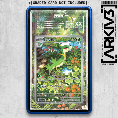 ARKIV3 TAG graded front - Blue