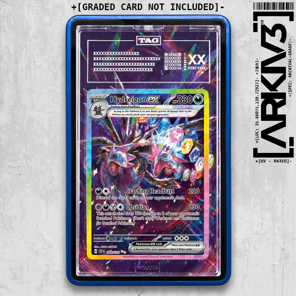 ARKIV3 TAG graded front - Blue