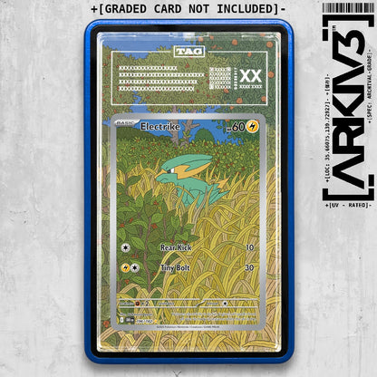ARKIV3 TAG graded front - Blue