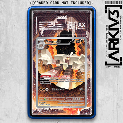 ARKIV3 TAG graded front - Blue