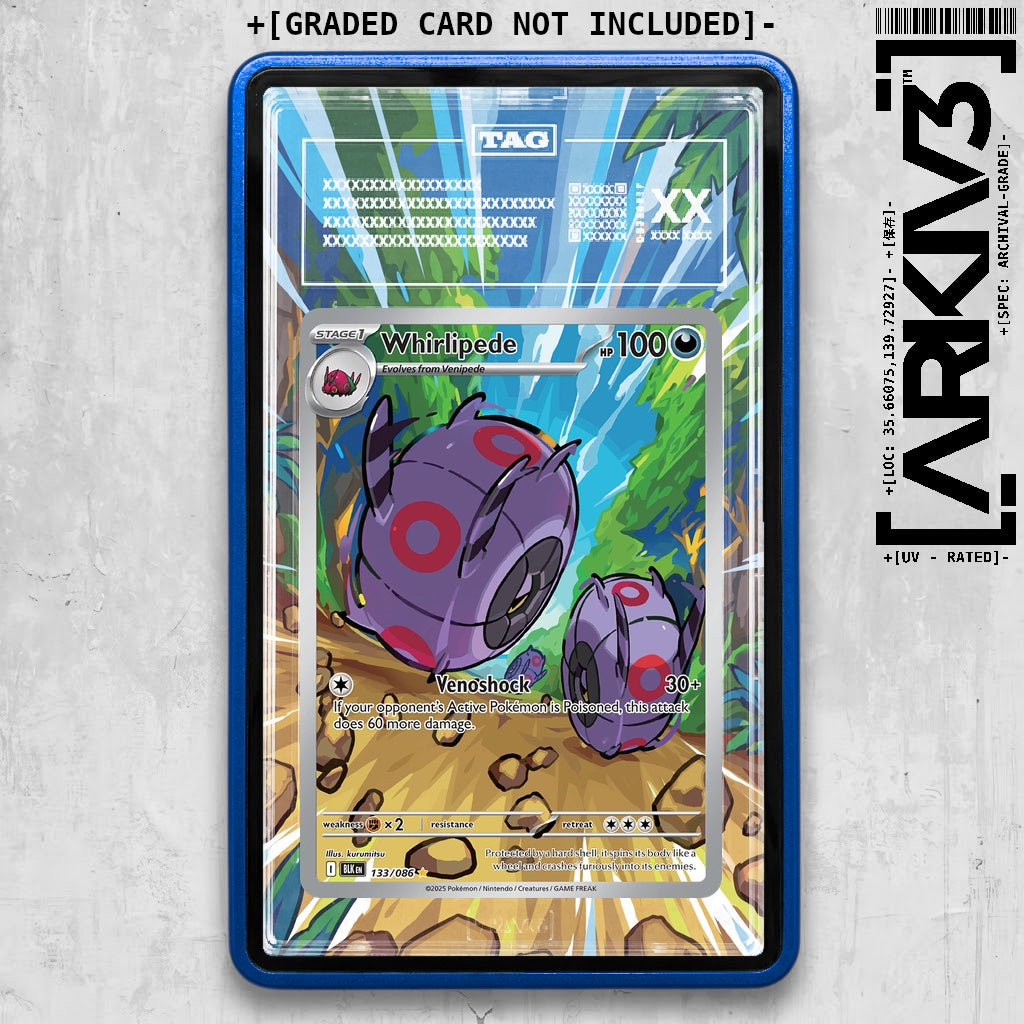 ARKIV3 TAG graded front - Blue