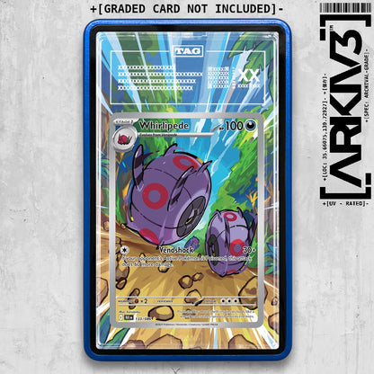 ARKIV3 TAG graded front - Blue
