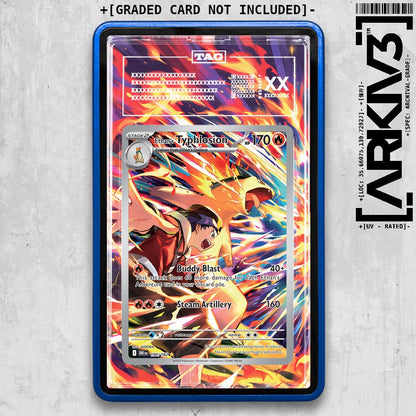ARKIV3 TAG graded front - Blue