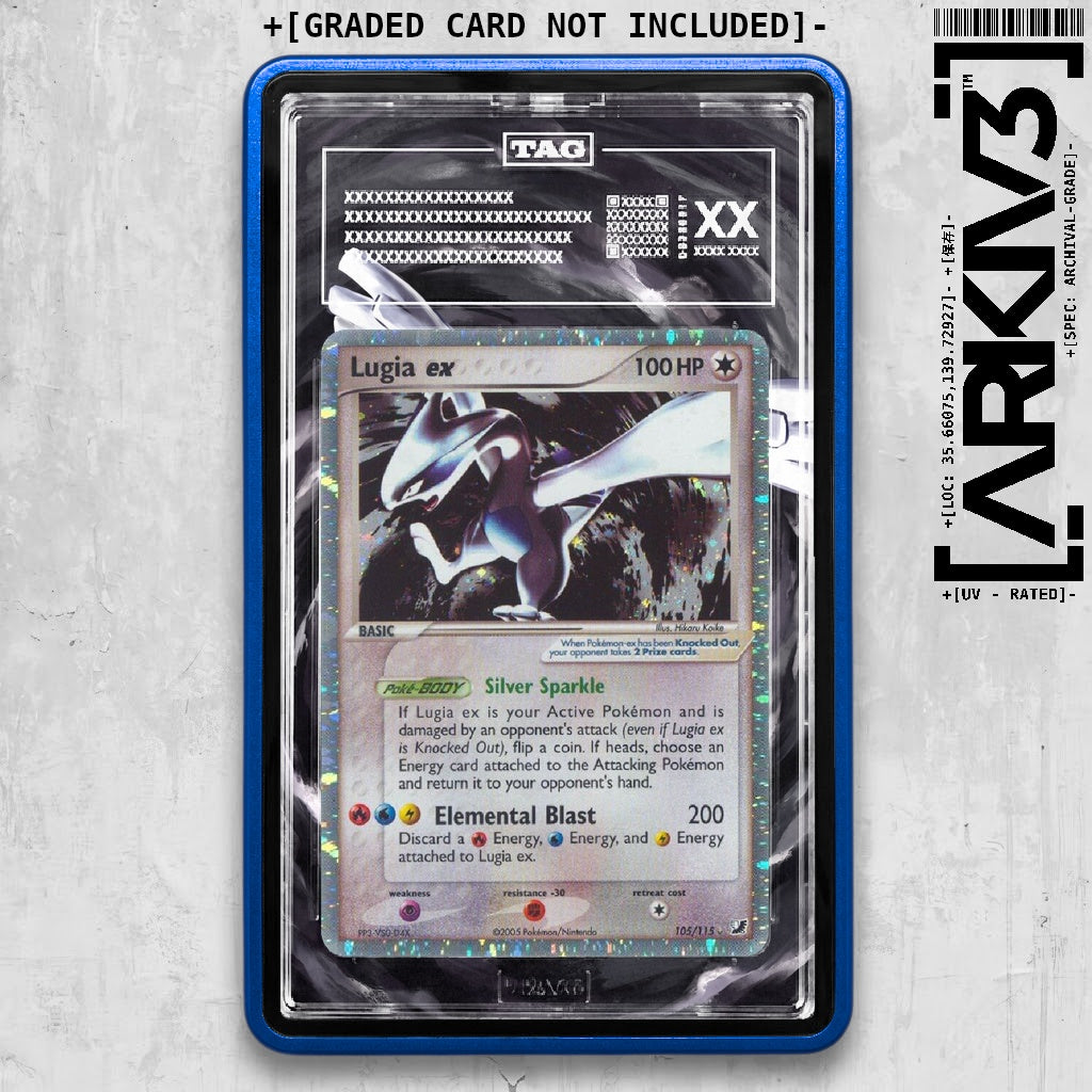 ARKIV3 TAG graded front - Blue