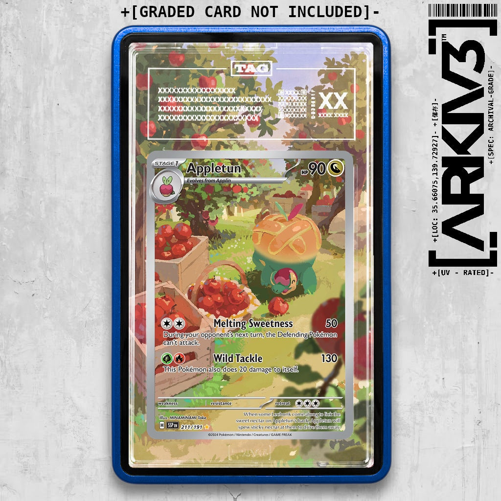 ARKIV3 TAG graded front - Blue