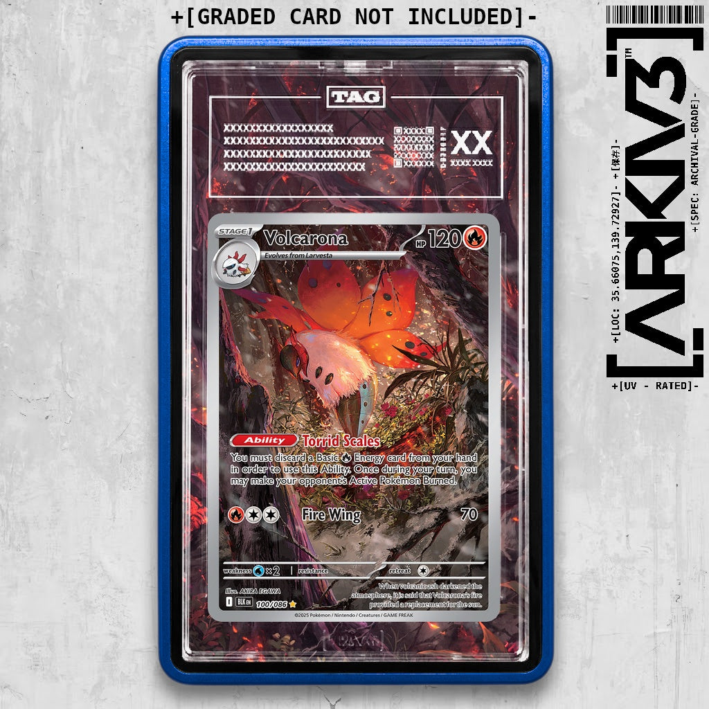 ARKIV3 TAG graded front - Blue