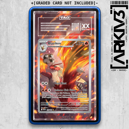 ARKIV3 TAG graded front - Blue