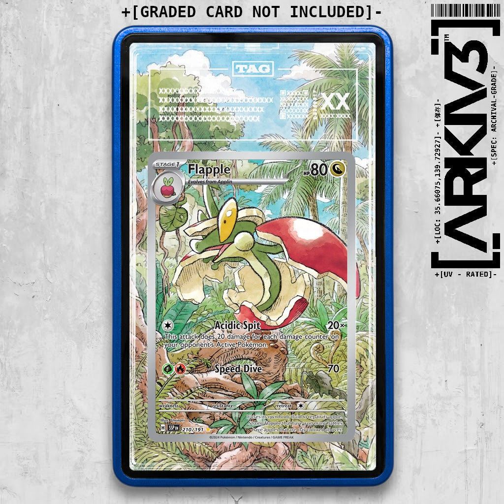 ARKIV3 TAG graded front - Blue
