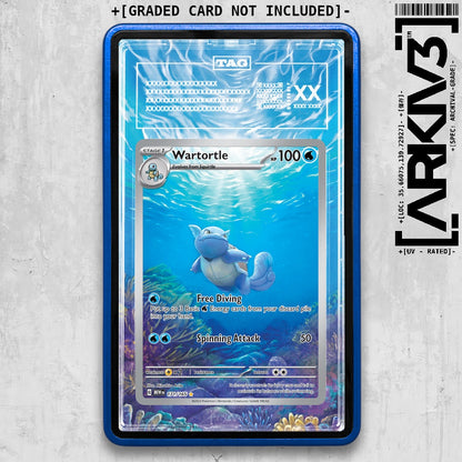 ARKIV3 TAG graded front - Blue
