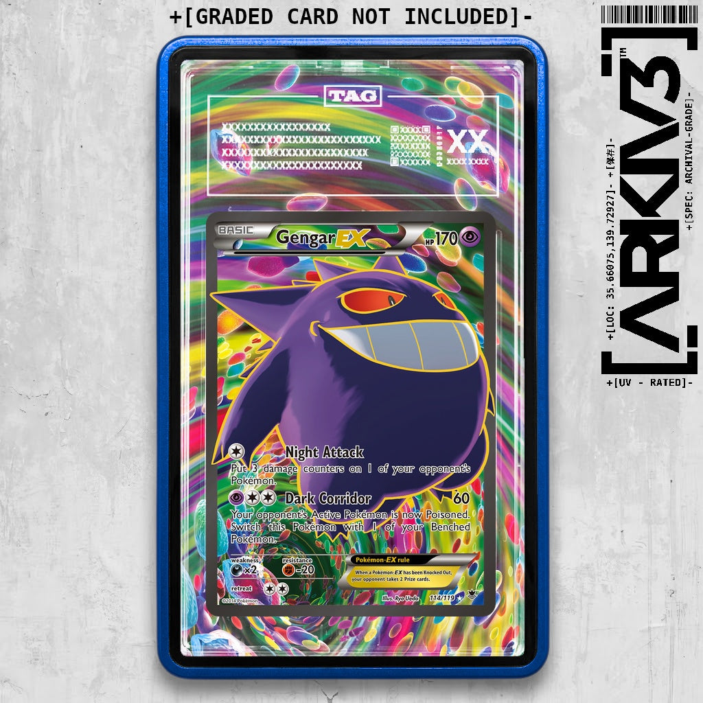 ARKIV3 TAG graded front - Blue