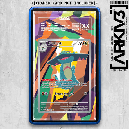 ARKIV3 TAG graded front - Blue